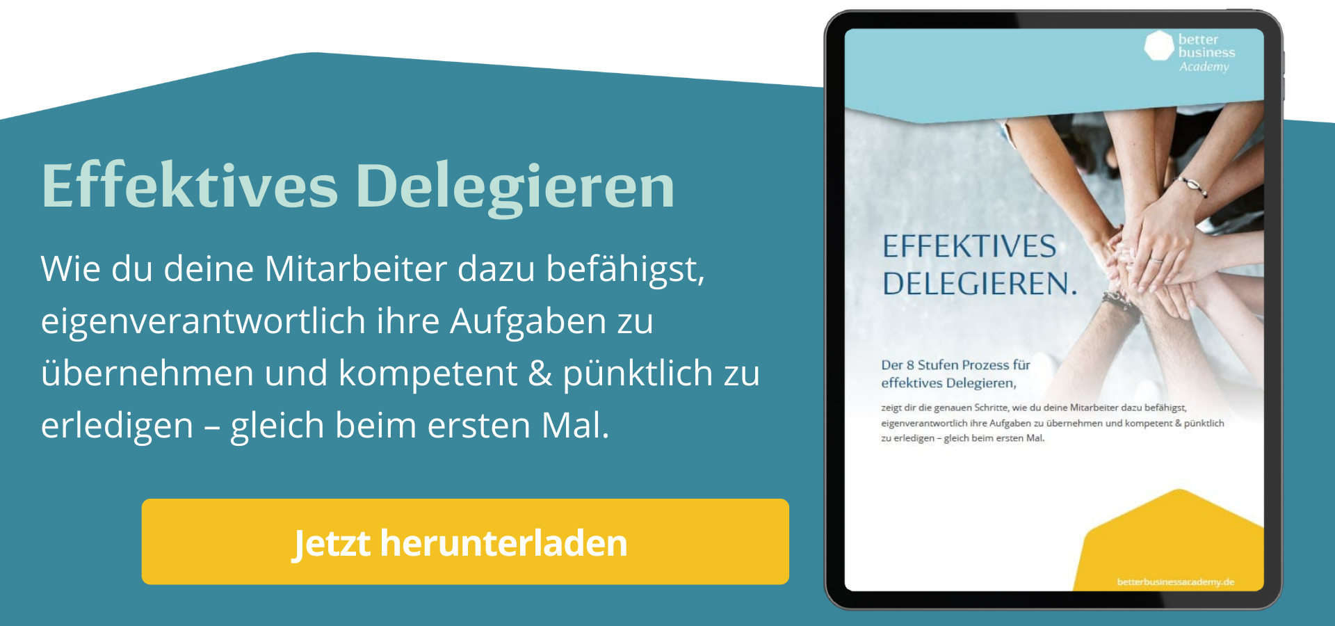 Effektiv Delegieren Checkliste Aufgaben abgeben als Führungskraft